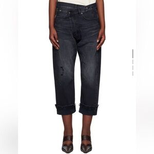 R13 crossover jeans